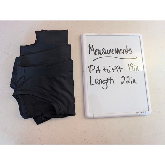 NWT Title Nine Poly Silk Tank Women's Small Black Stretch Workout Gym - Picture 6 of 6